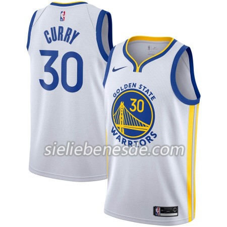 Herren NBA Golden State Warriors Trikot Stephen Curry 30 Nike 2019-2020 Association Edition Swingman